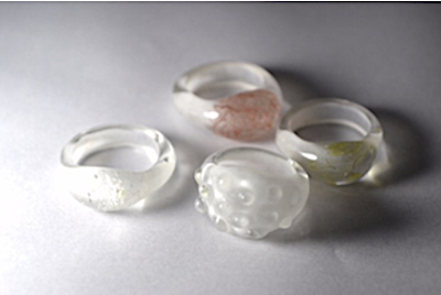 ガラス造形作家 田口友里衣さんと創るガラスの指輪作りワークショップ